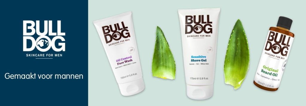 Bulldog Natuurlijke huidverzorging vóór mannen