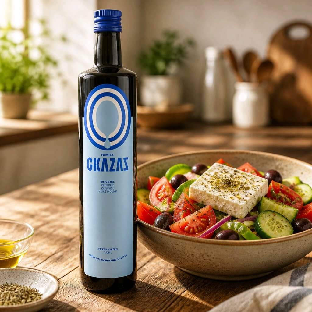 Gkazas olijfolie: een stukje Kreta op tafel