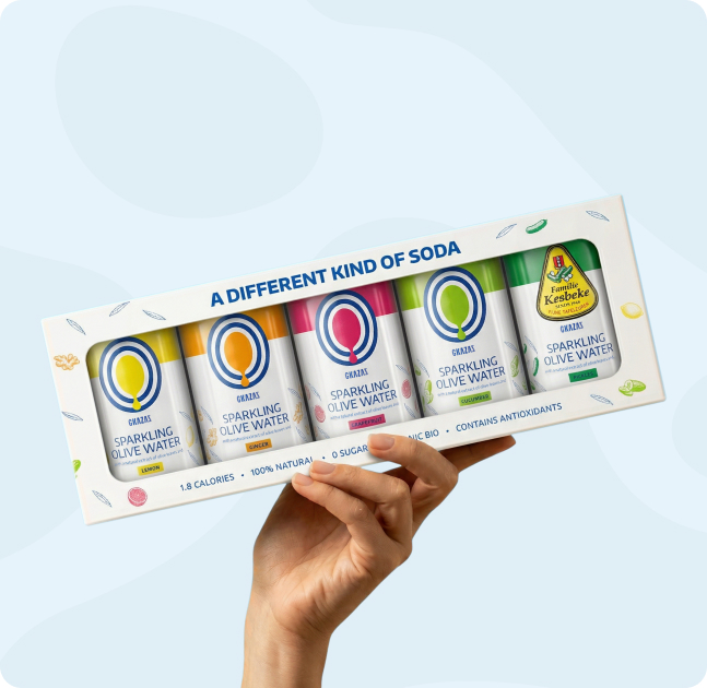 Gkazas Sparkling Olive Water