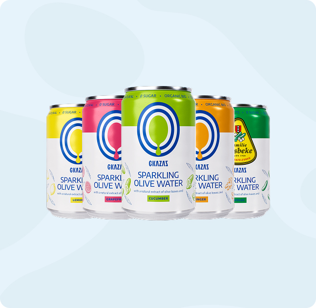 Gkazas Sparkling Olive Water